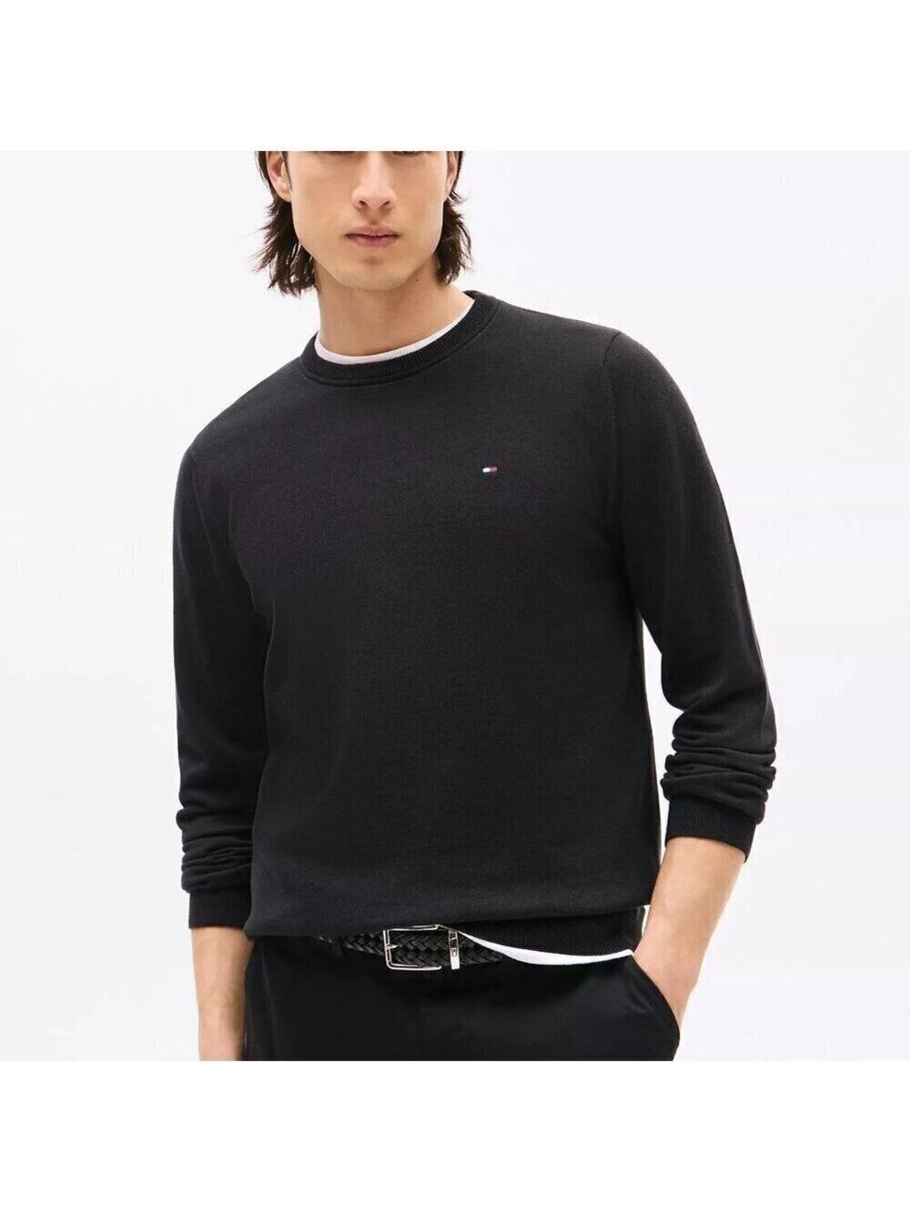 NWT Tommy Hilfiger Classic Crewneck Sweater L